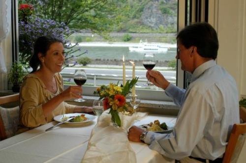 Hotel Perle Am Rhein Boppard Esterno foto