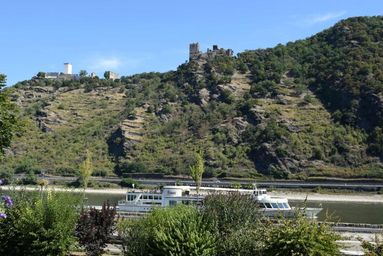 Hotel Perle Am Rhein Boppard Esterno foto